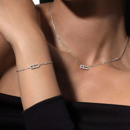 [Regal Gem]Move Uno Necklace