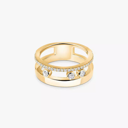 [Regal Gem]Move Romane Diamond Ring