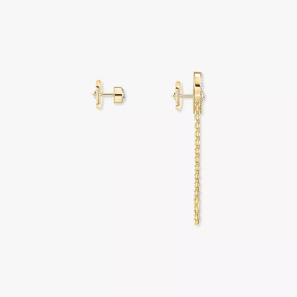 [Regal Gem]Move Uno Diamond Earrings