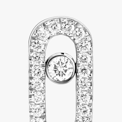 [Regal Gem]Move Uno Diamond Earrings