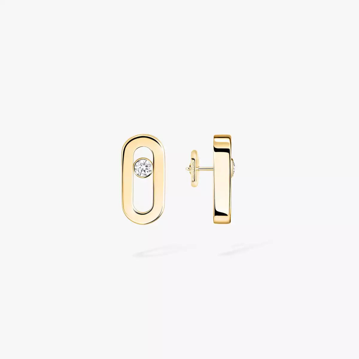 [Regal Gem]Move Uno Diamond Stud Earrings