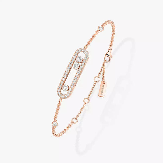 [Regal Gem]Pavé Baby Move Diamond Bracelet