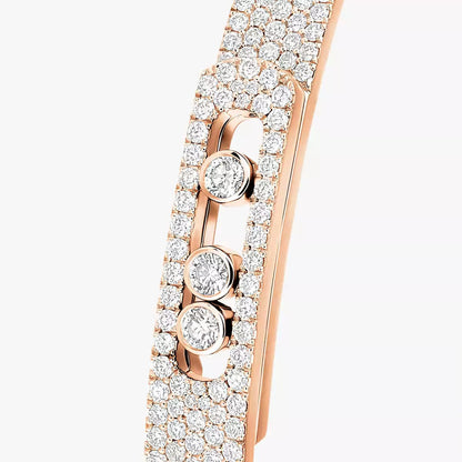 [Regal Gem]Move Noa Full Pavé Diamond Bangle Bracelet