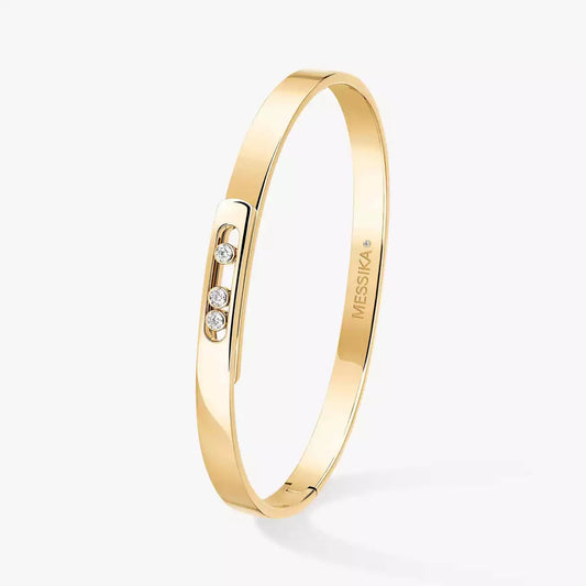 [Regal Gem]Move Noa Diamond Bangle Bracelet