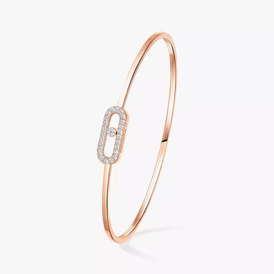 [Regal Gem]Move Uno pavé flex bangle medium