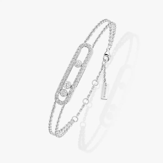 [Regal Gem] Move Classique pavé bracelet