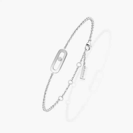 [Regal Gem]Move Uno Diamond Bracelet