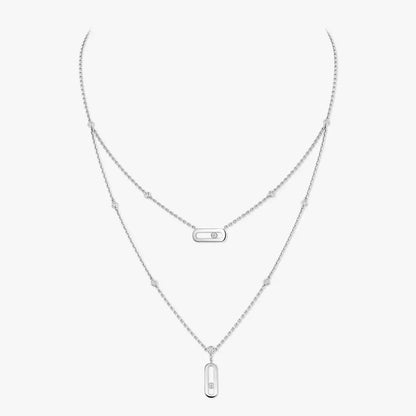 [Regal Gem] Move Uno Diamond Necklace