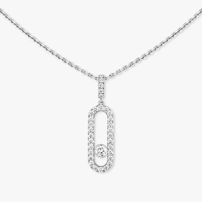 [Regal Gem]Move Uno Diamond Necklace in Rose Gold