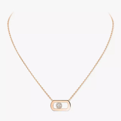 [Regal Gem]So Move Diamond Necklace in Gold