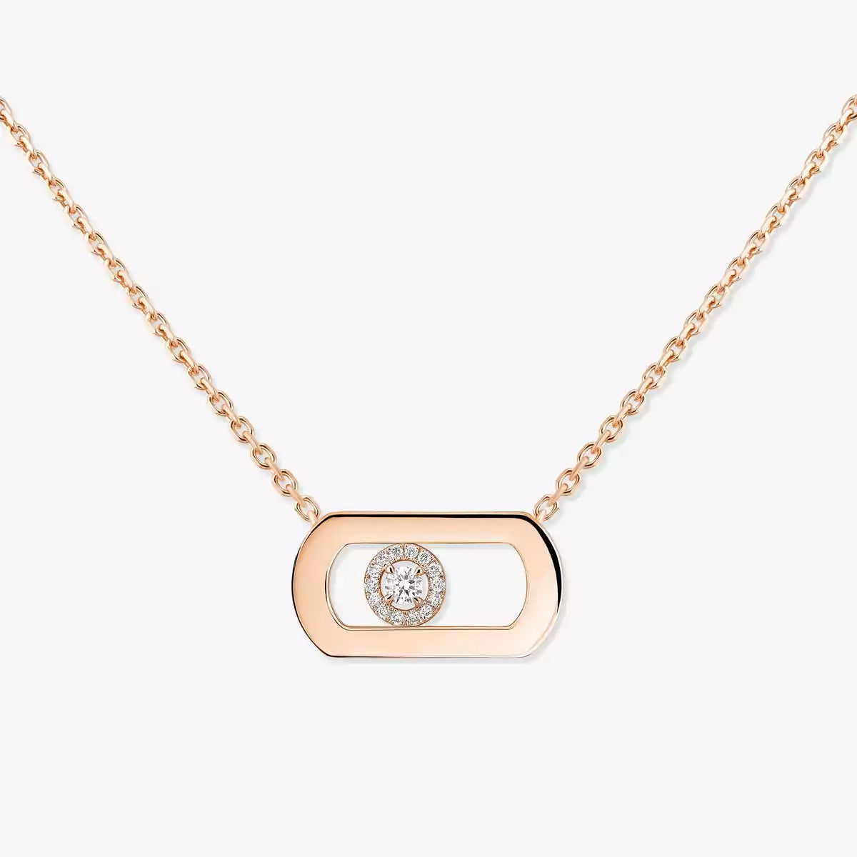 [Regal Gem]So Move Diamond Necklace in Gold