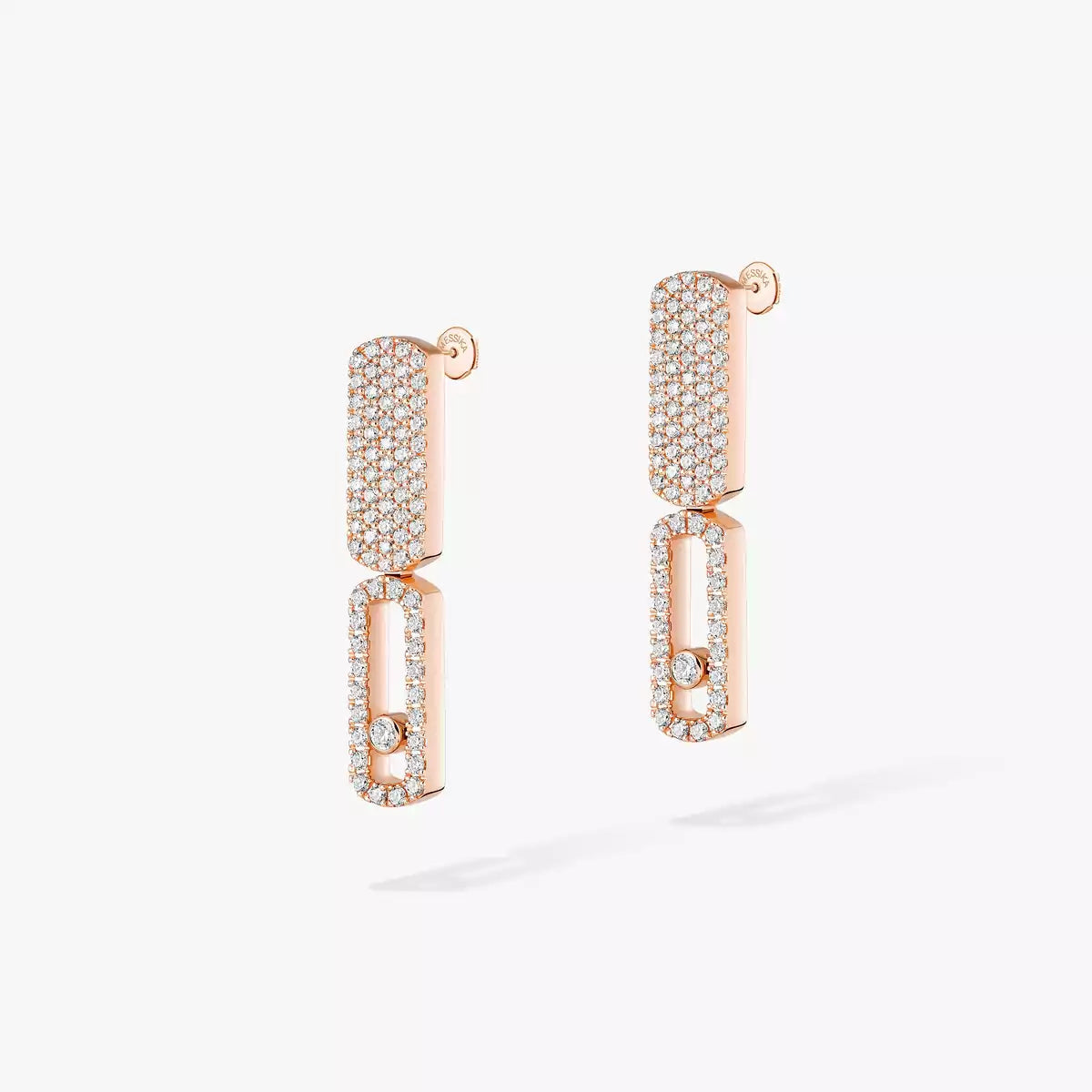 [Regal Gem]Imperial Move SM Diamond Earrings