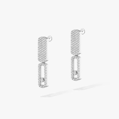 [Regal Gem]Imperial Move SM Diamond Earrings