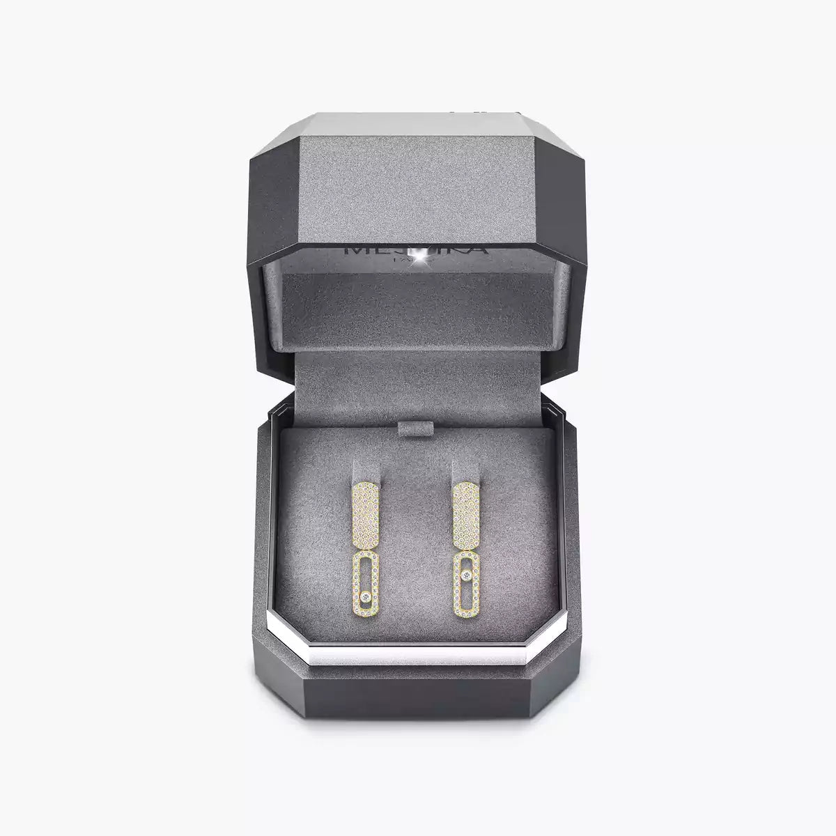 [Regal Gem]Imperial Move SM Diamond Earrings