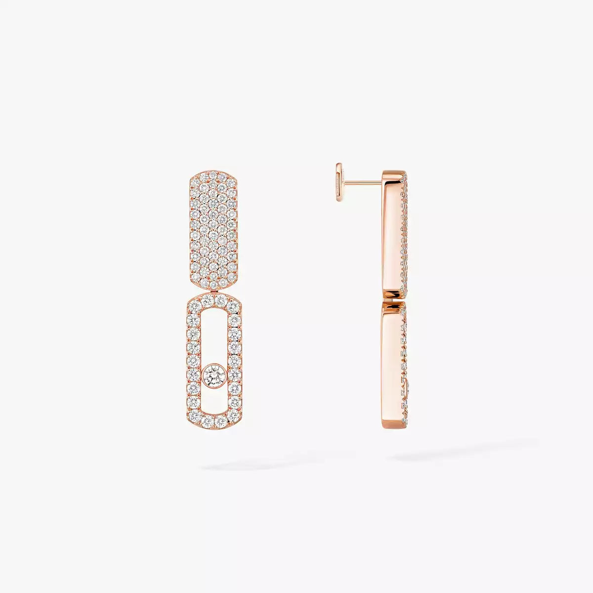 [Regal Gem]Imperial Move SM Diamond Earrings