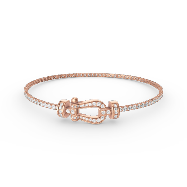 [Regal Gem]FORCE  HORSESHOE  DIAMOND TENNIS BRACELET
