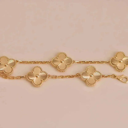 [Regal Gem] CLOVER 5 MOTIF LASER BRACELET COLLECTION