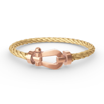 [Regal Gem]FORCE LARGE HORSESHOE NO DIAMOND BRACELET Regal Gem GOLD