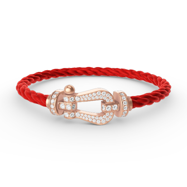 [Regal Gem]FORCE LARGE HORSESHOE FULL DIAMOND BRACELET Regal Gem GOLD