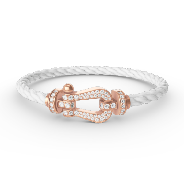 [Regal Gem]FORCE LARGE HORSESHOE FULL DIAMOND BRACELET Regal Gem GOLD