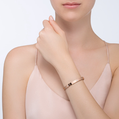 [Regal Gem]LOVE BRACELET 6.1MM 4 DIAMONDS