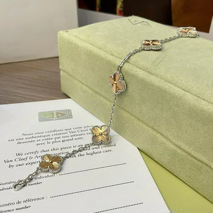 [Regal Gem] CLOVER 5 MOTIF LASER BRACELET COLLECTION