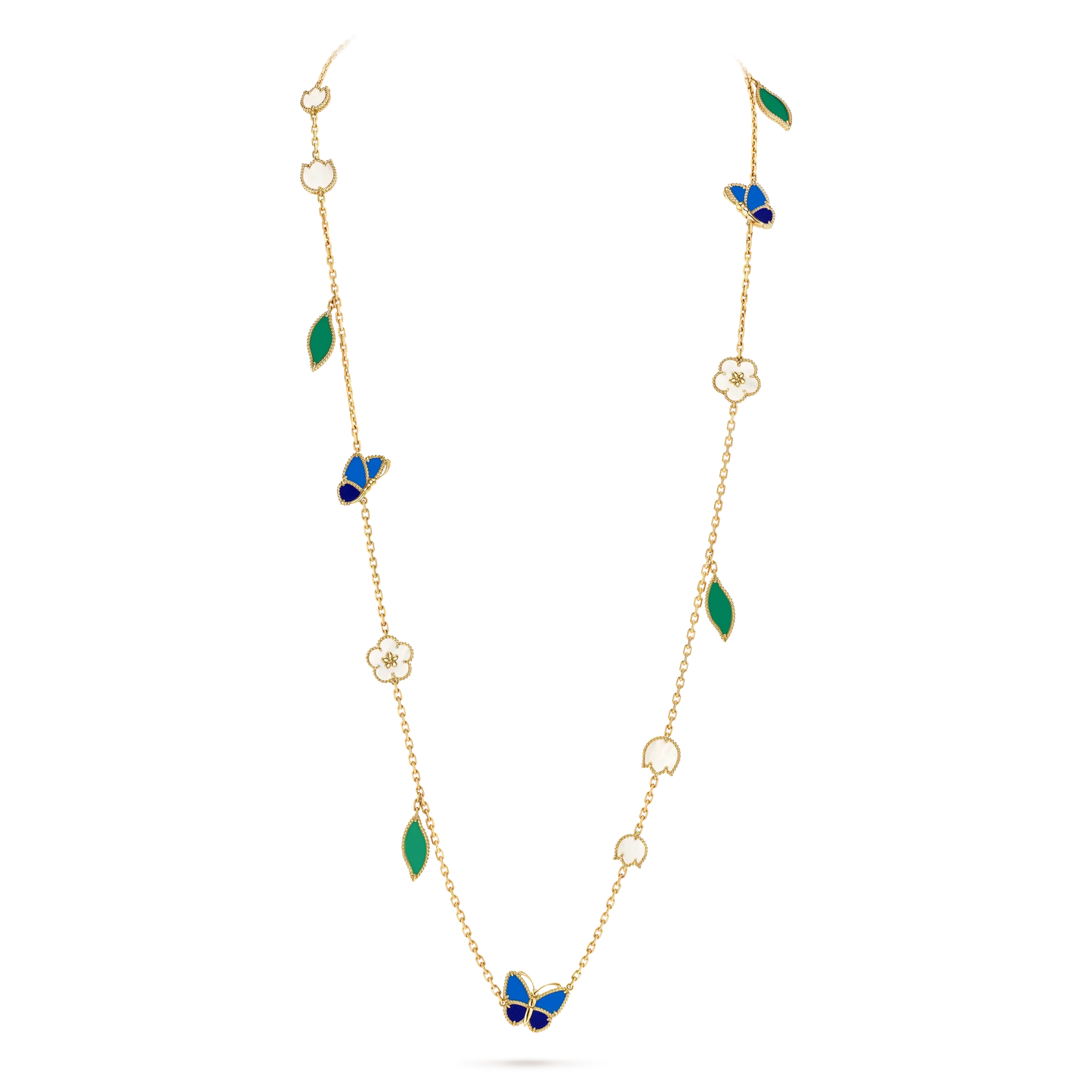 [Regal Gem] 2026 NEW CLOVER 15 MOTIFS LUCKY NECKLACE