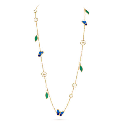 [Regal Gem] 2026 NEW CLOVER 15 MOTIFS LUCKY NECKLACE