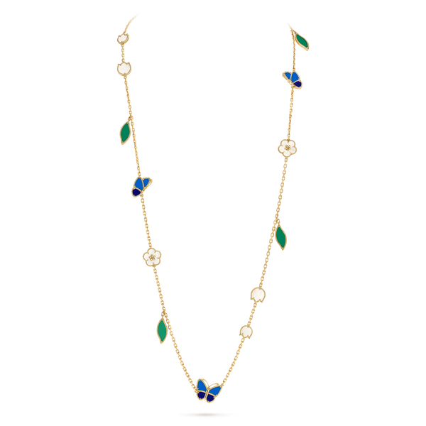 [Regal Gem] 2026 NEW CLOVER 15 MOTIFS LUCKY NECKLACE