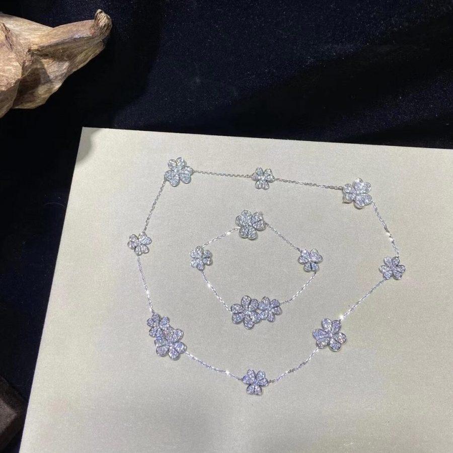 [Regal Gem]FRIVOLE SILVER 5 FLOWERS BRACELET