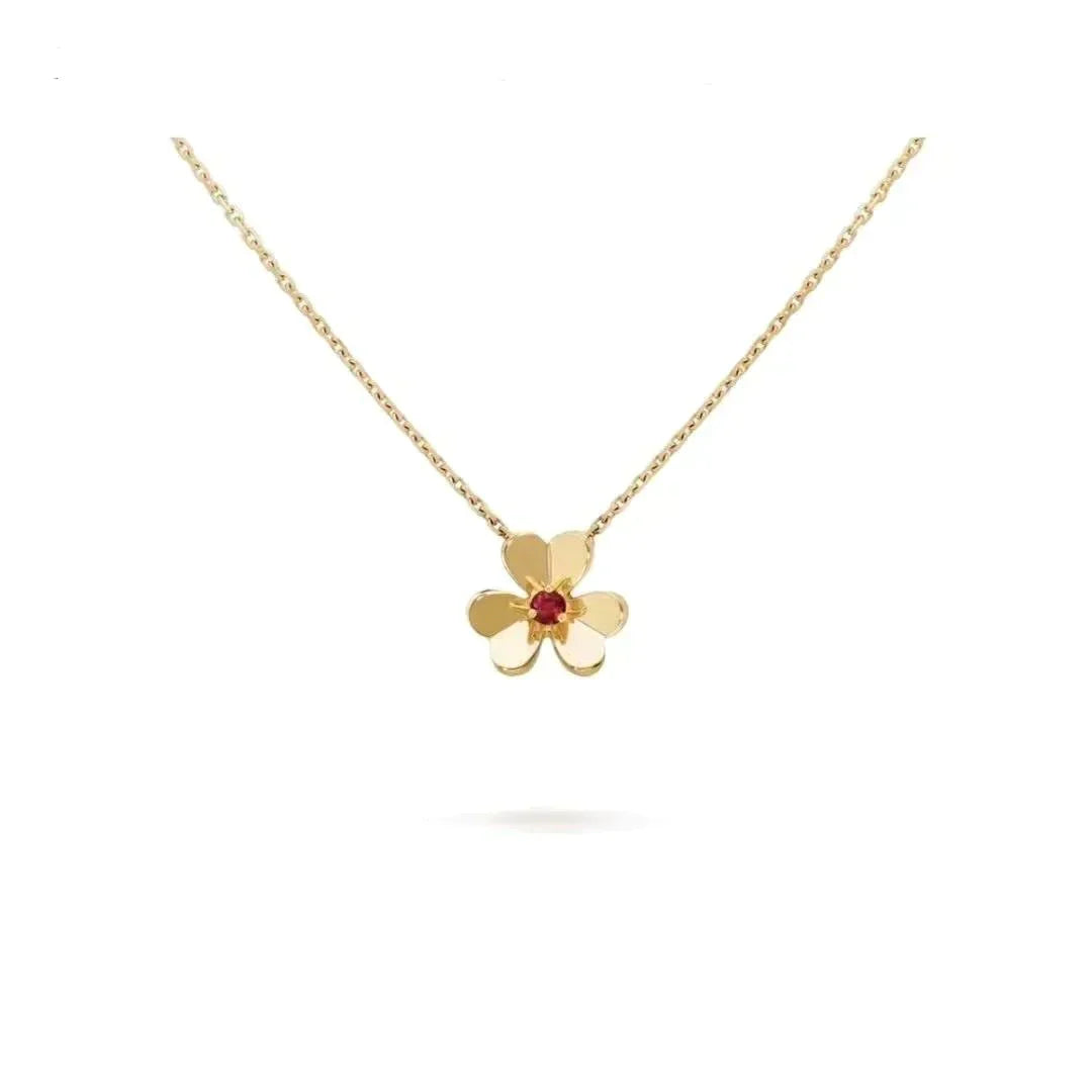 [Regal Gem]FRIVOLE GOLD FLOWER NECKLACE