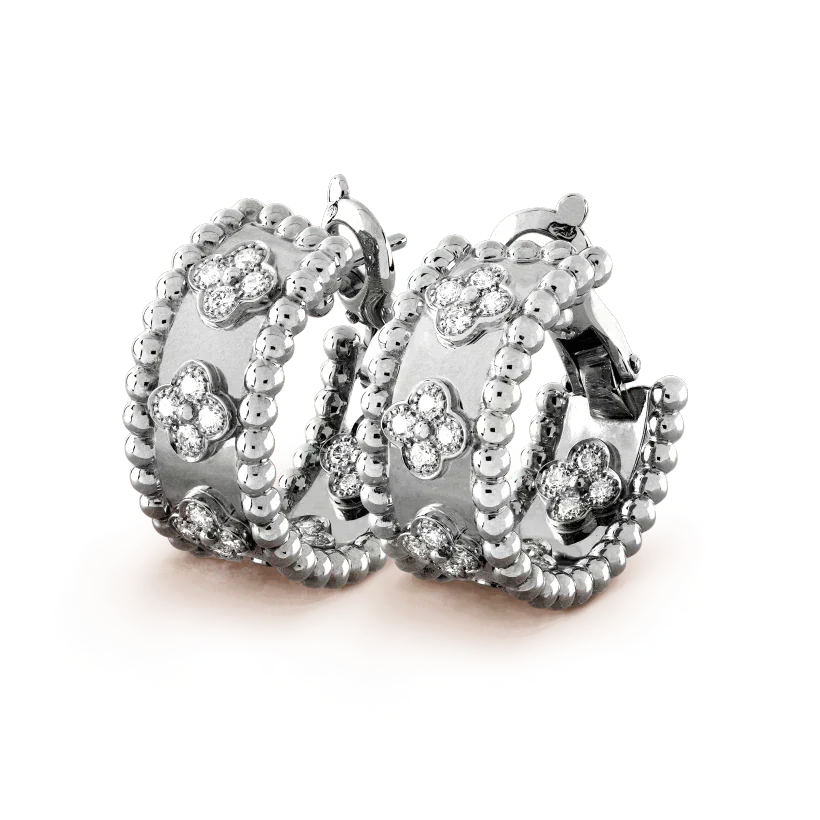 [Regal Gem]PERLEE DIAMOND EARRINGS