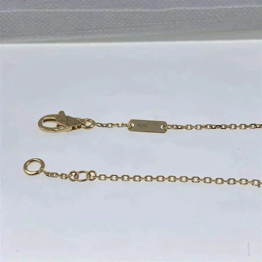 [Regal Gem]CLOVER  CARNELIAN SINGLE FLOWER BRACELET