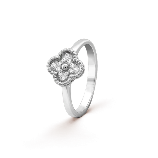 [Regal Gem]CLOVER DIAMOND RING