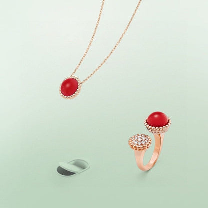 [Regal Gem]PERLEE COULEURS DIAMOND Regal Gem GOLD BETWEEN THE FINGER RING