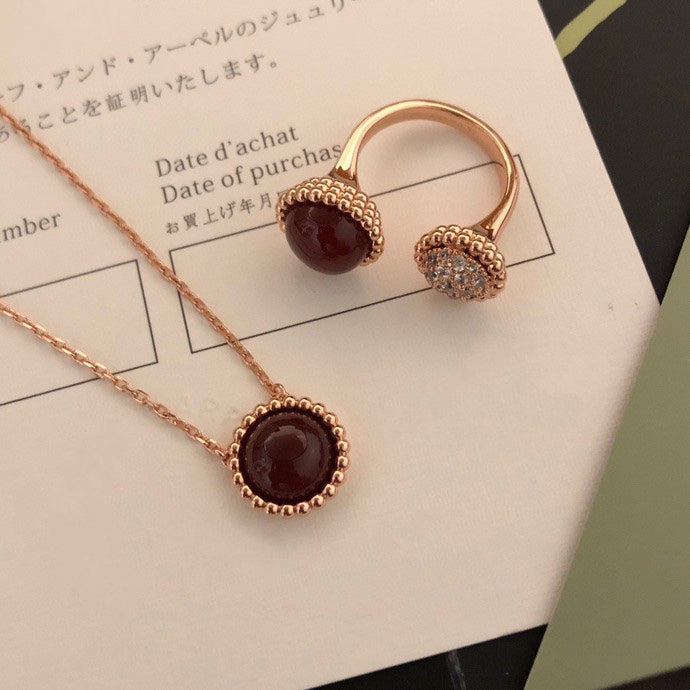 [Regal Gem]PERLEE COULEURS DIAMOND Regal Gem GOLD BETWEEN THE FINGER RING