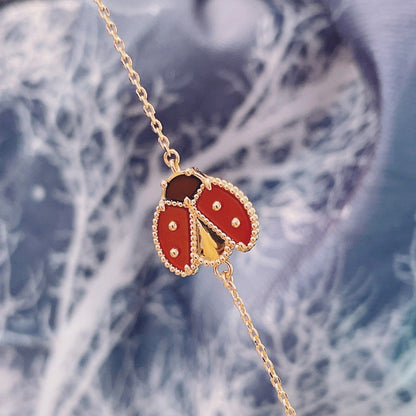 [Regal Gem]LUCKY SPRING 1 MOTIF PINK GOLD BRACELET