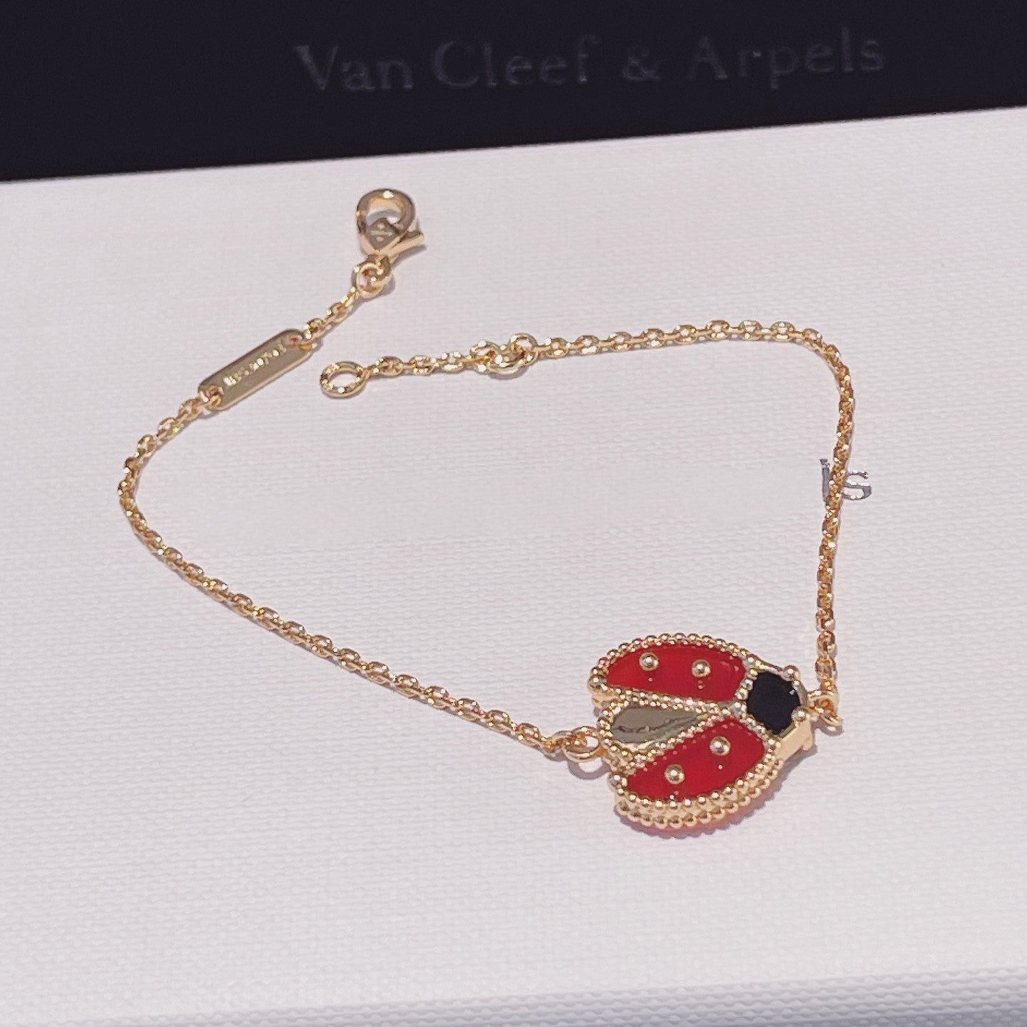 [Regal Gem]LUCKY SPRING 1 MOTIF PINK GOLD BRACELET