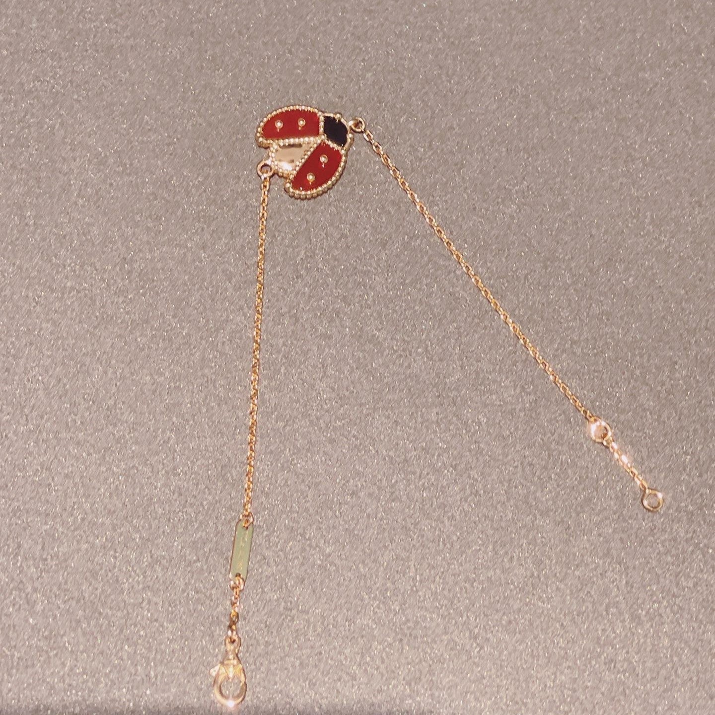 [Regal Gem]LUCKY SPRING 1 MOTIF PINK GOLD BRACELET