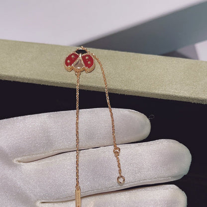 [Regal Gem]LUCKY SPRING 1 MOTIF PINK GOLD BRACELET