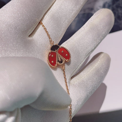 [Regal Gem]LUCKY SPRING 1 MOTIF PINK GOLD BRACELET