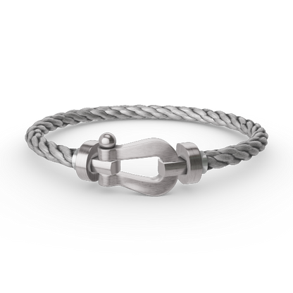 [Regal Gem]FORCE LARGE HORSESHOE NO DIAMOND BRACELET SILVER