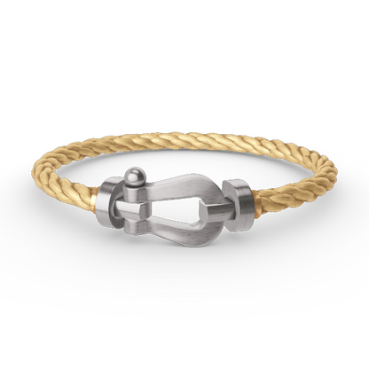 [Regal Gem]FORCE LARGE HORSESHOE NO DIAMOND BRACELET SILVER