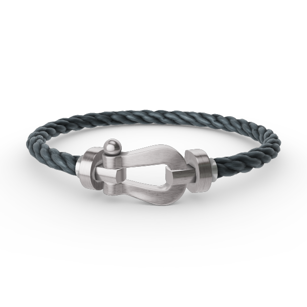 [Regal Gem]FORCE LARGE HORSESHOE NO DIAMOND BRACELET SILVER