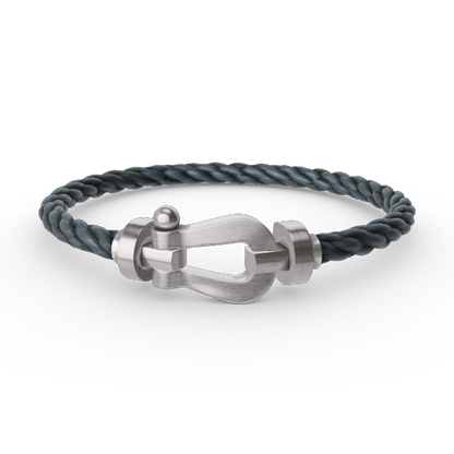 [Regal Gem]FORCE LARGE HORSESHOE NO DIAMOND BRACELET SILVER