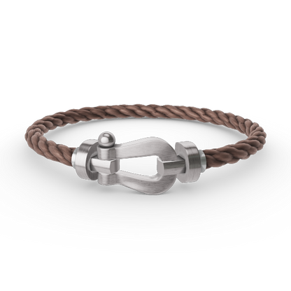 [Regal Gem]FORCE LARGE HORSESHOE NO DIAMOND BRACELET SILVER