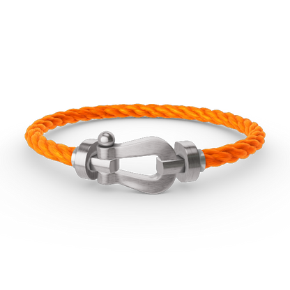 [Regal Gem]FORCE LARGE HORSESHOE NO DIAMOND BRACELET SILVER