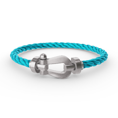 [Regal Gem]FORCE LARGE HORSESHOE NO DIAMOND BRACELET SILVER