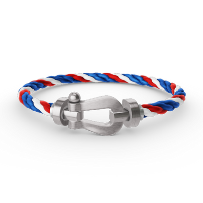 [Regal Gem]FORCE LARGE HORSESHOE NO DIAMOND BRACELET SILVER
