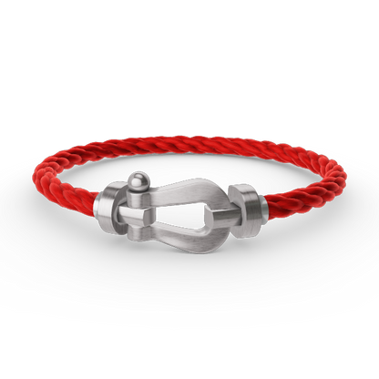 [Regal Gem]FORCE LARGE HORSESHOE NO DIAMOND BRACELET SILVER